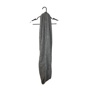 Abercrombie & Fitch Gray Wool Blend Loose Knit Scarf Women OS